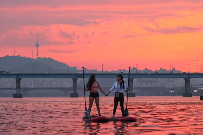 2-Hour Private Kayaking and Paddleboarding Experience in Hanriver - First Stop: Dolphinsurf and a Han River Setup Near Lotte Tower