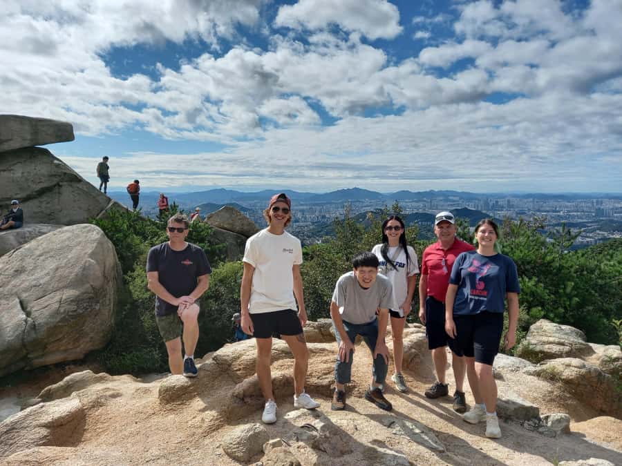 Bukhansan mountain hiking tour - 6 hours - Price and value: $305 per group up to 2 for a private English-guided hike
