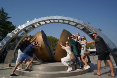 [DMZ Private Full day Tour] & The War Memorial include Lunch - Stop 1: Imjingak Pyeonghoa-Nuri Park and the war monuments you can’t ignore