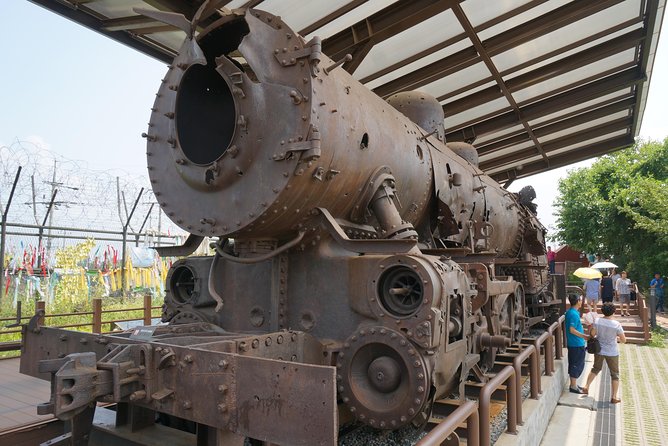 [DMZ Private Full day Tour] & The War Memorial include Lunch - Stop 3: Dorasan Station, where the map turns into a symbol