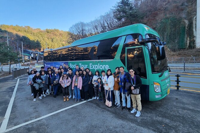 DMZ Tour Seoul to North Korea's 3rd Tunnel & Majang Lake Crossing - Imjingak Park: bell tower memories, peace symbolism, and breathing room