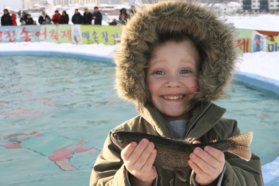 From Seoul: Pyeongchang Trout Festival - What to bring so cold does not steal the fun