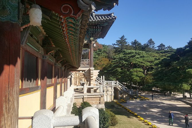 Gyeongju UNESCO Sites Tour by KTX train; The Museum Without walls - Donggung Palace and Wolji Pond (Anapji): palace gardens built for atmosphere