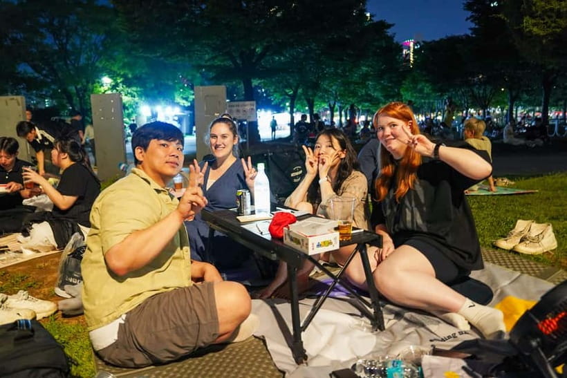 Han's River Picnic in Center of Seoul - Price and Value for a 150-Minute Seoul Night Plan
