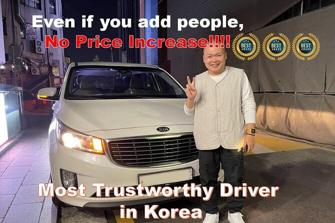 Incheon Airport Pickup Service to Seoul-Same price up to 7people - Key things to know before you go