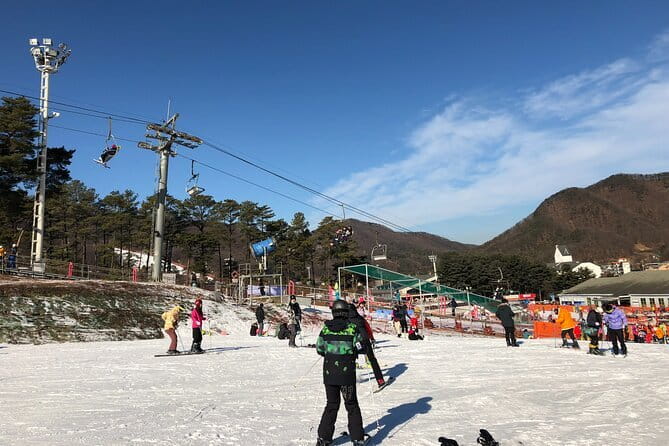 Jisan Forest Ski Resort and Everland 1 Day Tour - Jisan Forest Ski Resort: A Beginner-Friendly Mount With Real Learning Time