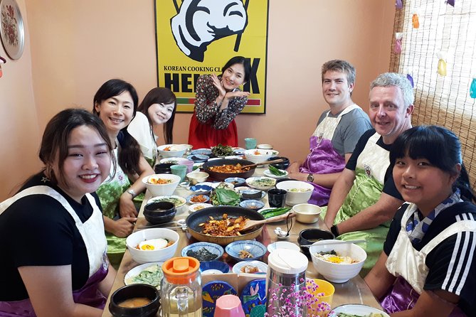 Local Home Korean Cooking Class & Market Adventure in Seoul - Choosing Your Dishes: From Bibimbap to Dakgalbi and Four Meals in One Lesson