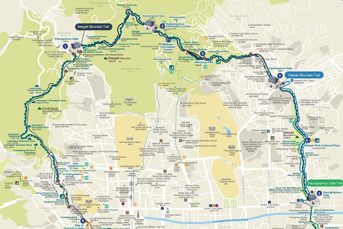 Private Seoul Wall Trekking [Inwangsan, Bugaksan, Naksan Park, N-Seoul Tower] - Price and what $178 buys you (and what it doesn’t)