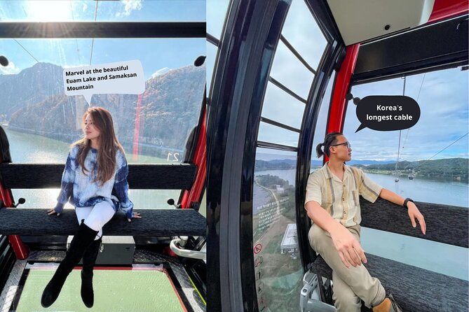 Samaksan Cable Car and Nami Island Day Escape with Railbike - Gapyeong Rail Bike at Rail Park: bridges, tunnels, and film-famous charm