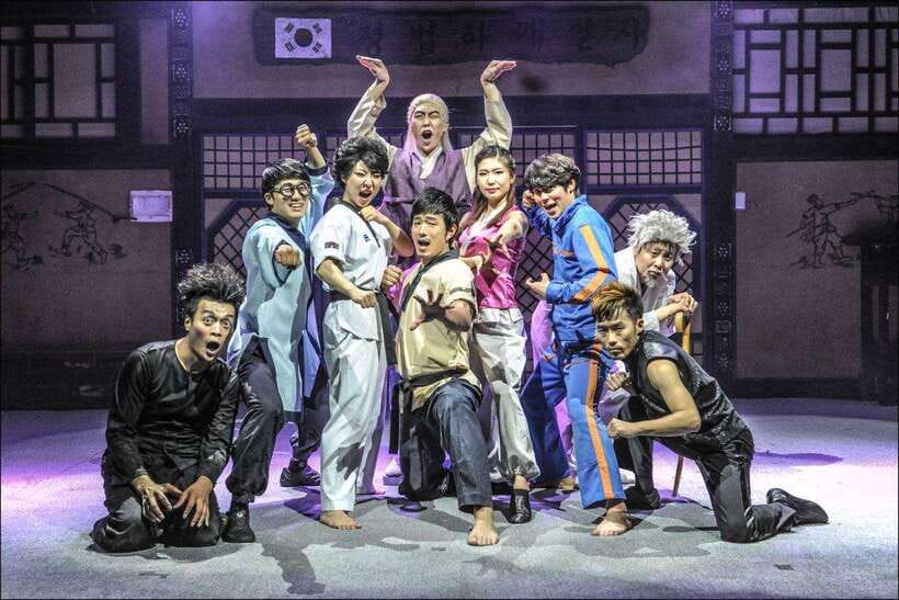 Seoul: Comic Martial Arts Performance JUMP Show Ticket - The family storyline: an average home with championship-level drama