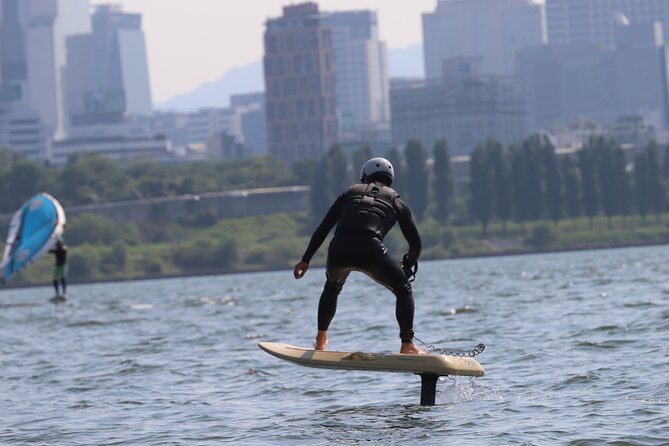 Seoul : Efoil & Windsurf Experiences in Han River - E-Foil On The Han River: Seoul Tower Views And That Flying Feeling