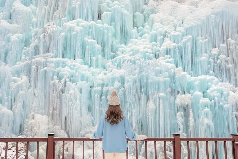 Seoul: Eobi+Nami+Hanbok(+RailBike or Strawberry Options)Tour - The Big Picture: A Winter Photo Map From Seoul
