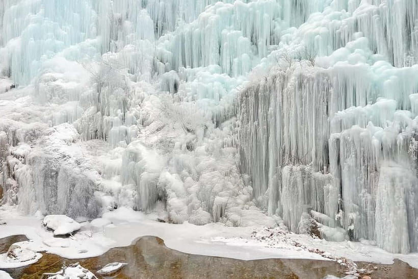 Seoul: Eobi+Nami+Hanbok(+RailBike or Strawberry Options)Tour - Eobi Ice Valley: White Wonderland and Photo-First Planning