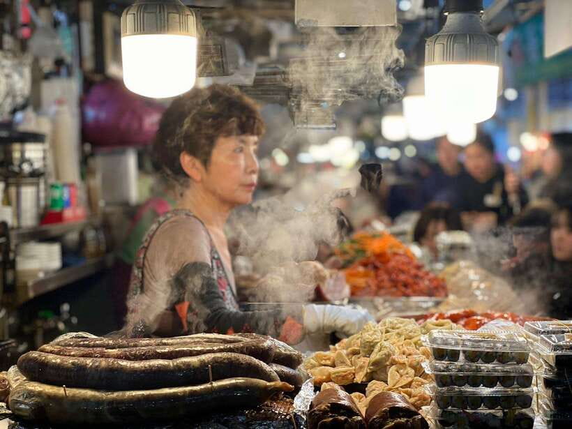 Seoul: Fearless Foodie Gwangjang Market Food Adventure - Drinks and choices: alcohol is an option, not a requirement