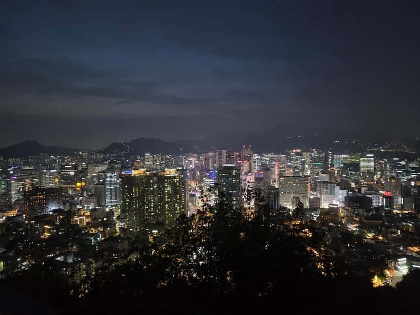Seoul: Night Namsan Hiking with Hidden Gem Recommendations - Summit near Namsan Tower: iconic views plus a calm break