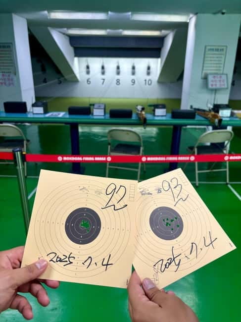 Seoul: Olympic-Style Shooting & Korean Food Experience - Meeting at Omokgyo Station and Starting With Local Korean Food