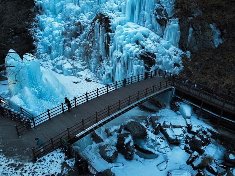 Seoul: Strawberry Picking & Eobi Ice Valley & Nami Island - Gangchon Rail Park and the Snowy Railbike Ride: The Stop That Adds Story