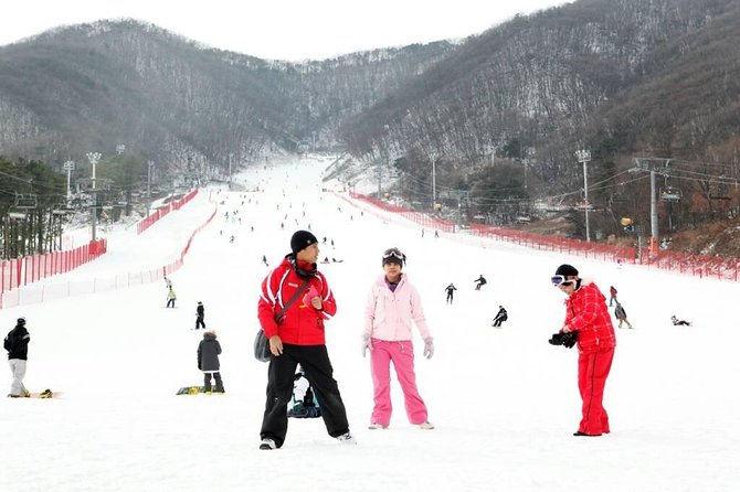Ski Tour to Jisan Ski Resort from Seoul - Non-ski fun first: Snow Tour and Snow Slide options