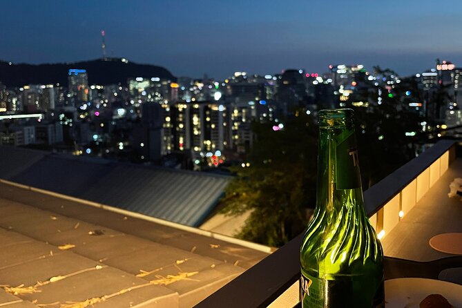 Sunset Walking Tour in Naksan Park with Dinner - Café Break on the Terrace: Your Included Drink